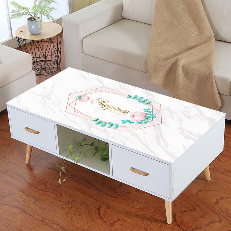 茶几桌布防水防烫欧式长方形软塑料玻璃胶垫电视柜茶几垫网红桌垫,居家布艺,桌布,淘宝优惠券,粉丝福利购,淘宝优惠卷