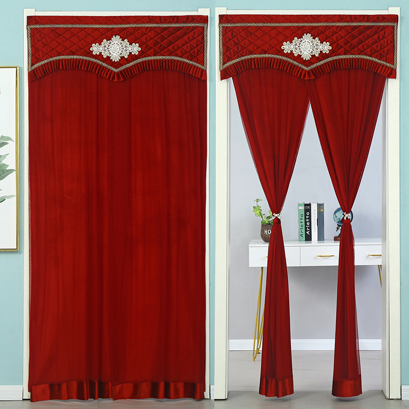 蕾丝门帘2022年新款防蚊帘隔断帘