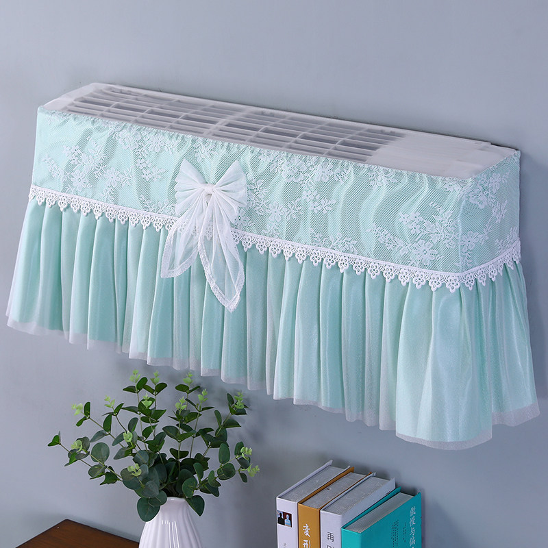 空调防尘罩挂式通用格力美的海尔挂机挡风帘挡风板防直吹开机不取