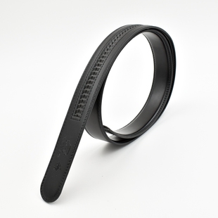 无头皮带皮自动扣不带头腰带牛皮3.0cm带身韩版 带 带条无扣裤