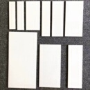 白色亮光釉面砖老式 240外墙砖瓷砖自建房乡村家用农村别墅砖 砖60