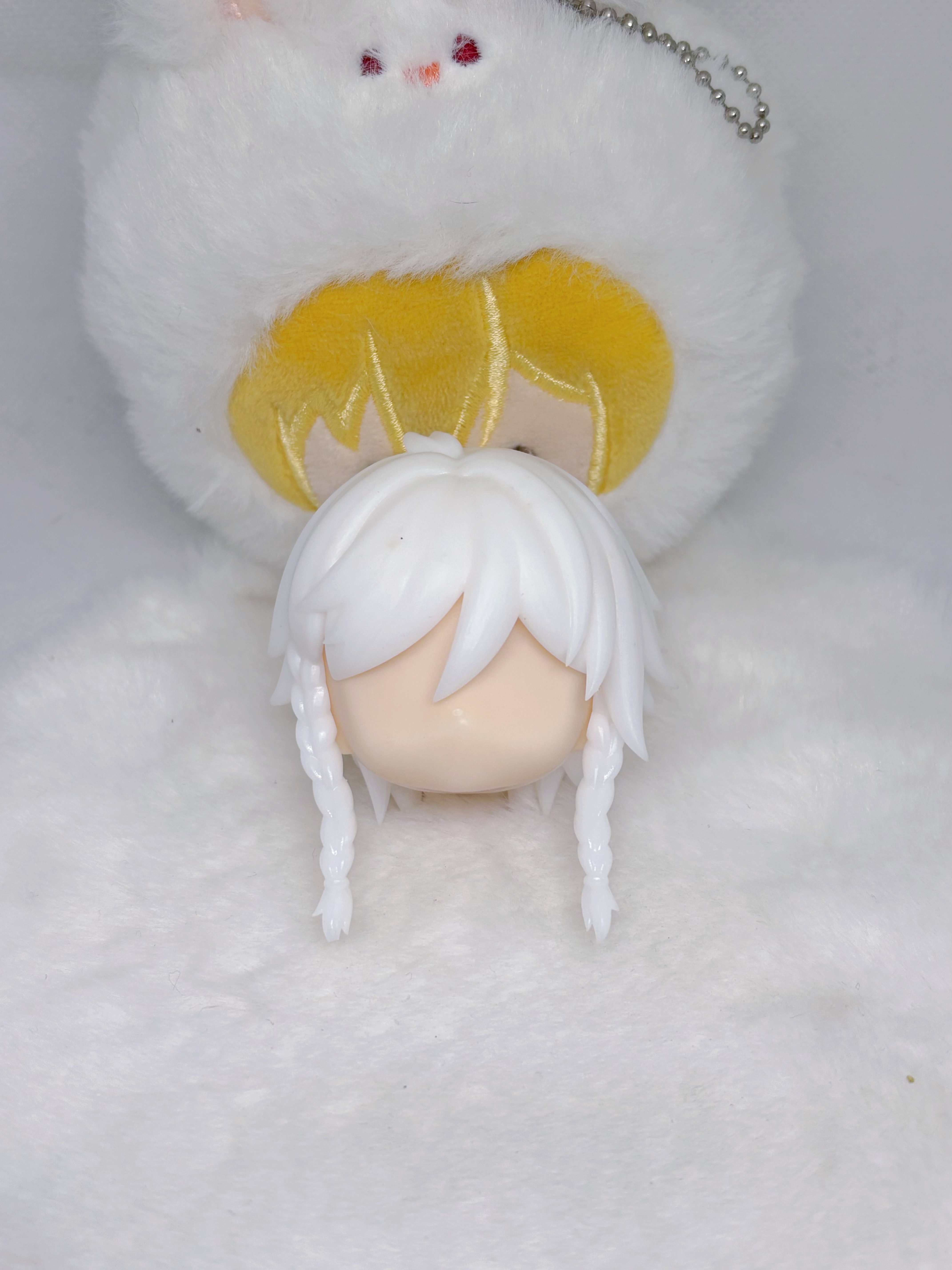 GSC原神温迪可拆头壳 Ob11 Ob22通用 白模 手工好看微瑕疵