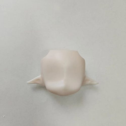 GSC精灵耳Ob11空白脸壳草神 可莉脸壳无嘴脸壳 粘土人可替换脸壳