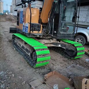 挖掘机三一 徐工 柳工 小松 日立 久保田 洋马小挖履带橡胶块链板