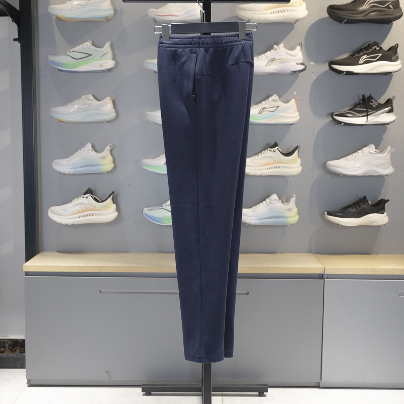 李宁直筒女子透气卫裤