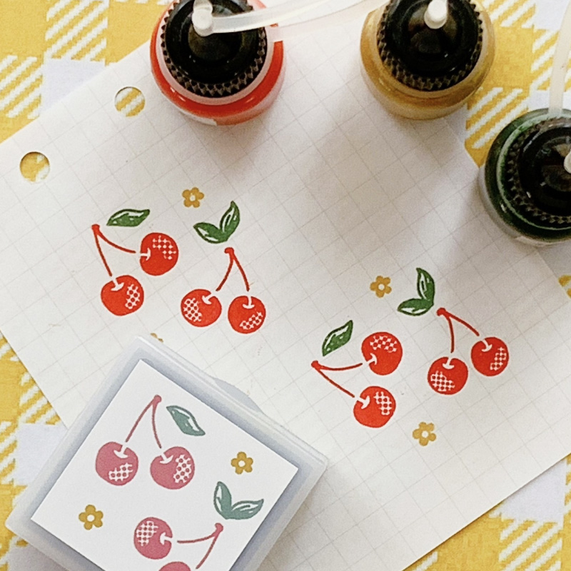 KODOMO浸透式印章多彩送3支油墨