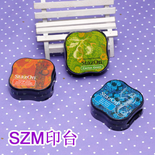 月猫szm系列印台油性速干橡皮章