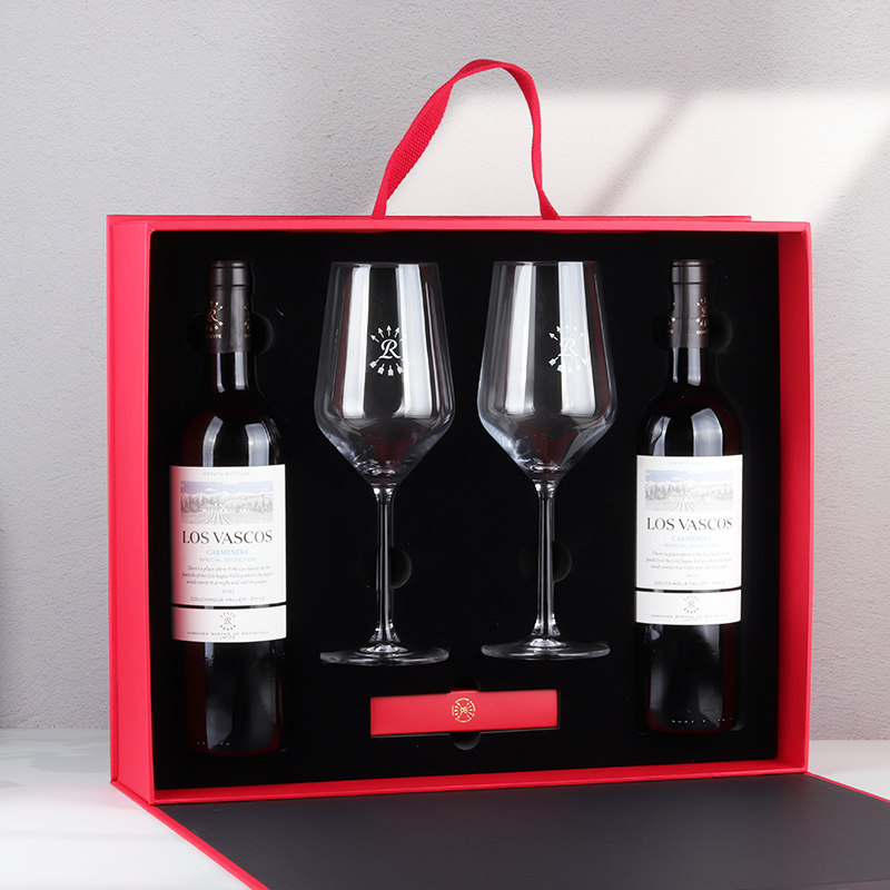 原瓶进口红酒拉菲Lafite 巴斯克珍选佳美娜干红葡萄酒750ml礼盒装