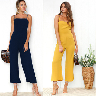 Party Dresses Ladies Sexy 吊带连体裤 Women Jumpsuits Summer