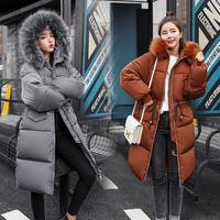 Coats jacket women down jackets winter warm hooded overcoats thumbnail 6