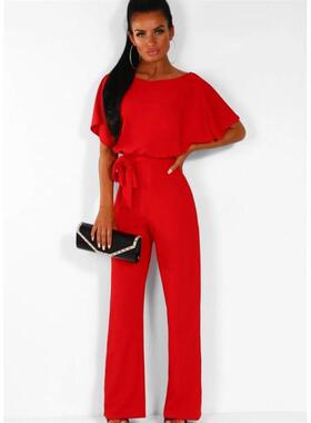 2019summer jumpsuit women pants ladies long trousers女连体裤