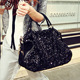 Leopard bags messenger women handbag bag leather 亮片女包