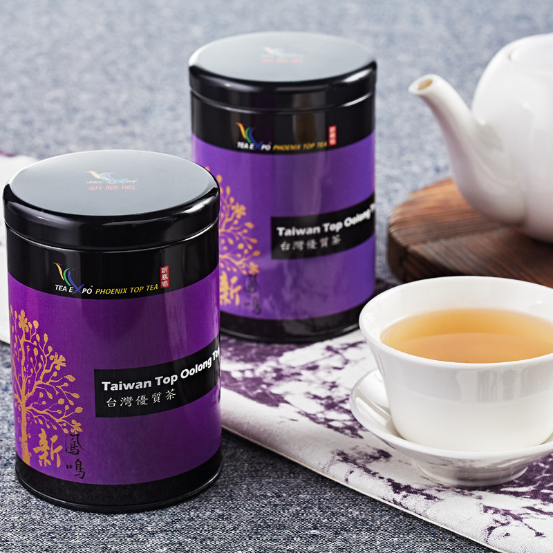 台湾新凤鸣冻顶乌龙茶甘甜浓香型特级高山茶原装100g三分焙火茶叶