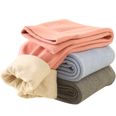 胖男童胖女童加肥加大保暖裤胖儿童秋裤大童棉裤内穿加厚加绒裤冬