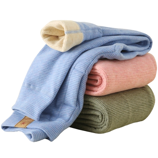 A类蚕丝羊绒儿童保暖裤男童秋裤女童内穿打底裤加绒加厚大童棉裤