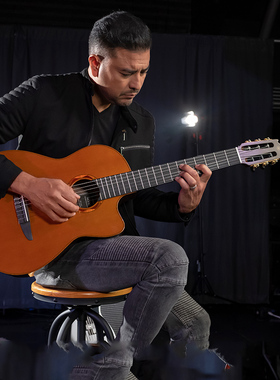 YAMAHA雅马哈古典吉他NCX1全单39寸跨界尼龙弦民谣电箱NTX1 NTX3