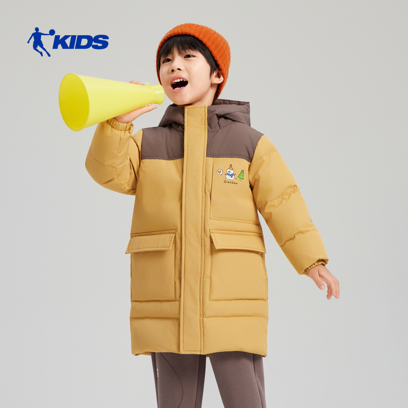 乔丹男小童生活梭织羽绒服