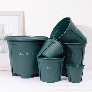 长盛青山盆控根花盆防烂根新款月季加厚创意个性大号塑料花盆