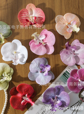 假花兰仿真花高级感逼真胶片手感