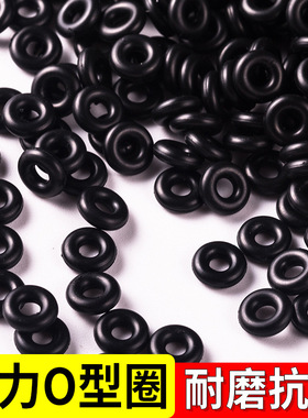 钓鱼强拉力O型圈高弹力硅胶0形罗非鱼橡胶圈泄力开口八字环连接器