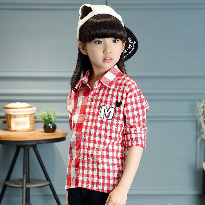 Chemise fille à manche longue - Ref 2086027 Image 3