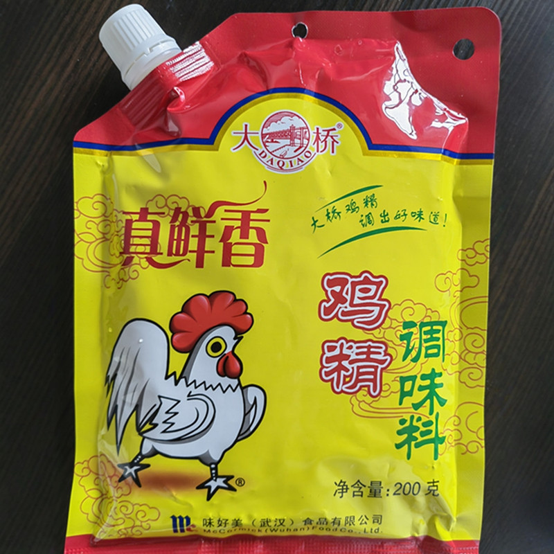 大桥鸡精200g真鲜香鸡精带嘴款图片