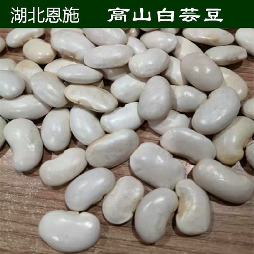 硒都恩施高山白芸豆农家自种植