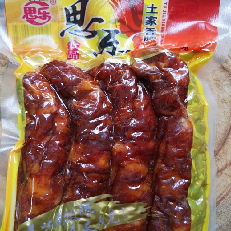 湖北恩施特产腊肉原味麻辣香肠思乐土家香肠烟熏腊肠四川湖南口味