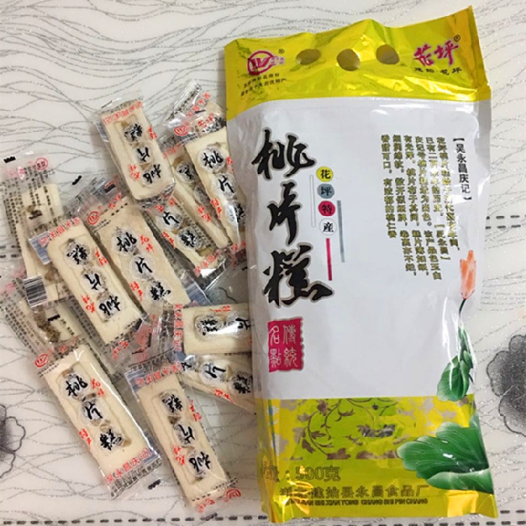 建始桃片糕简介图片