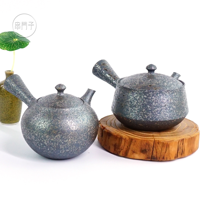 日本常滑烧名匠藤田太炭化泡茶壶