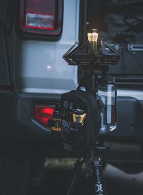 现货日本NUXDI 08｜YAMATA NOROSHI多功能黑化战术魔术变形灯架