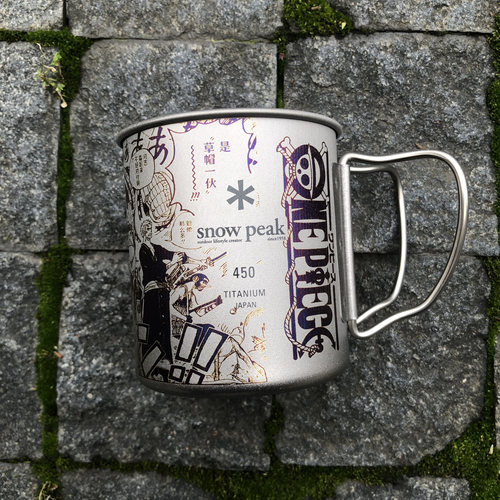 Snowpeak海贼王雕刻钛杯