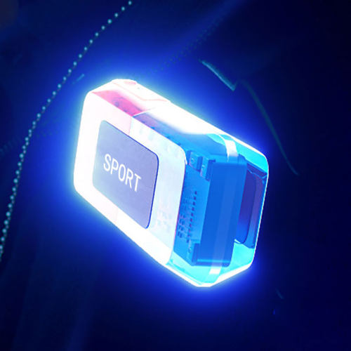 led肩灯跑步闪光灯夜间骑行安全