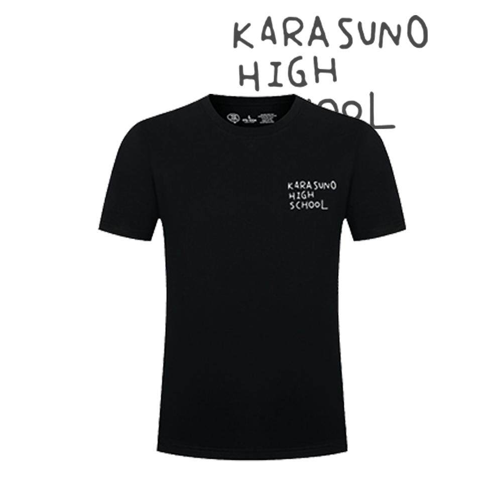排球少年乌野高校印花纯棉短袖日向翔阳影山飞雄同款T恤学生上衣