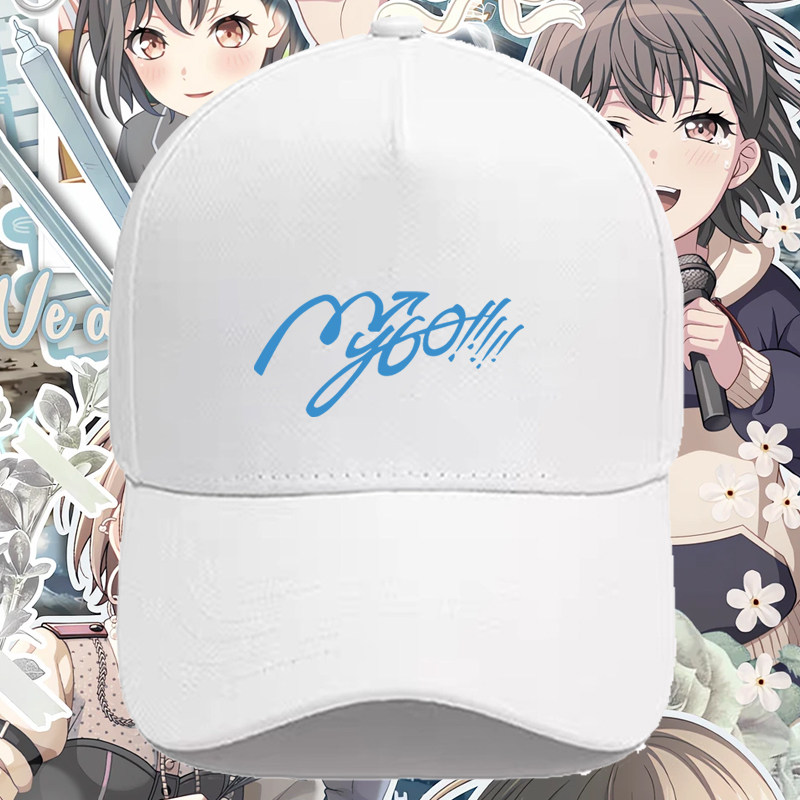 BanG Dream Its MyGO动漫游戏周边印花棒球帽男女遮阳休闲鸭舌帽