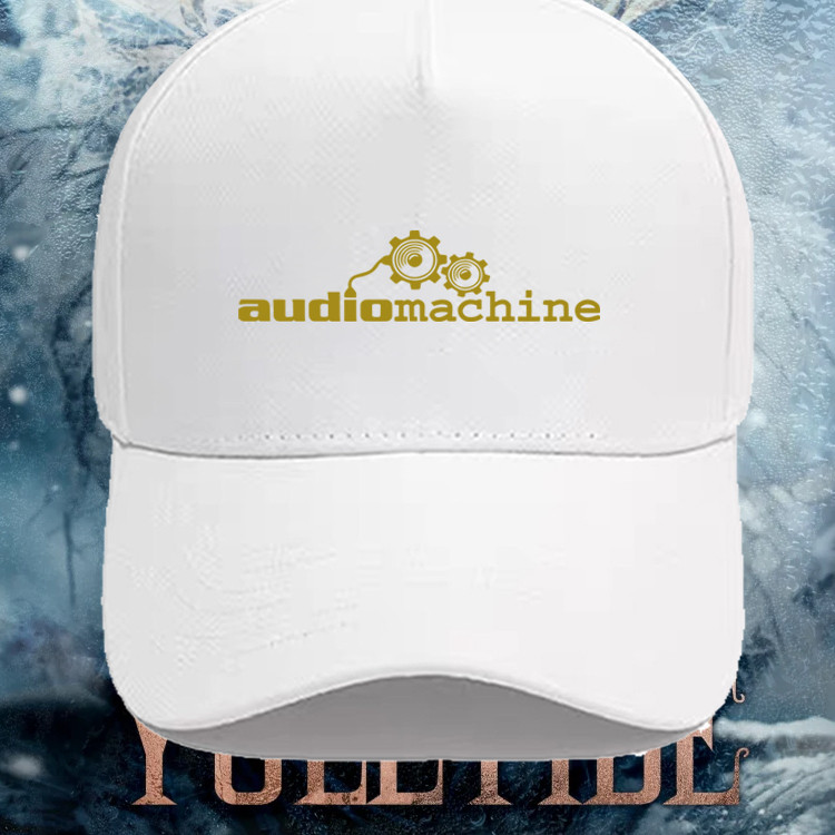 欧美厂牌音频机器Audiomachine乐队个性摇滚可定制印花纯棉棒球帽