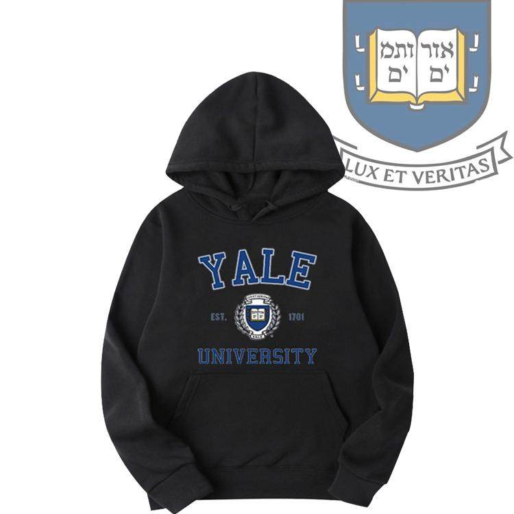 美国名校哈佛普林斯顿耶鲁麻省理工斯坦福大学男女宽松连帽卫衣服