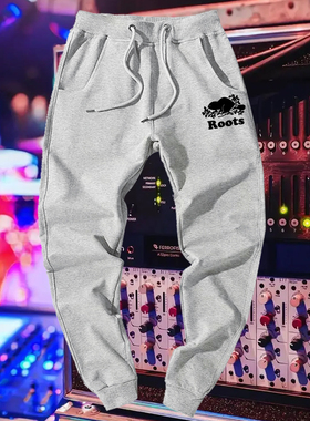THE ROOTS乐队复古经典欧美说唱嘻哈hiphop男女印花宽松休闲长裤