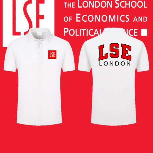 英国伦敦政治经济学院短袖纪念品周边LSE校服POLO衫短袖休闲上衣