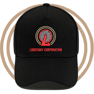 脑叶公司周边同款Lobotomy Corporation男女游戏户外印花棒球帽子