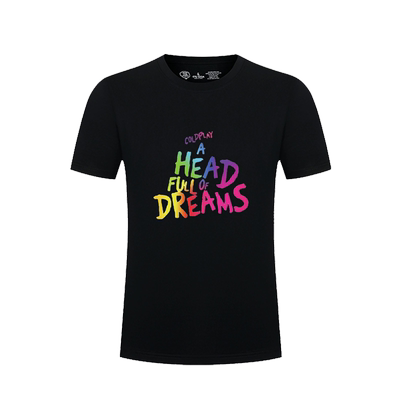 ColdPlay酷玩乐队专辑印花短袖