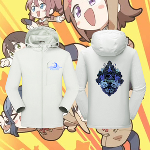 Mujica三角初华若叶睦丰川祥子印花保暖冲锋衣服 Ave BanG Dream