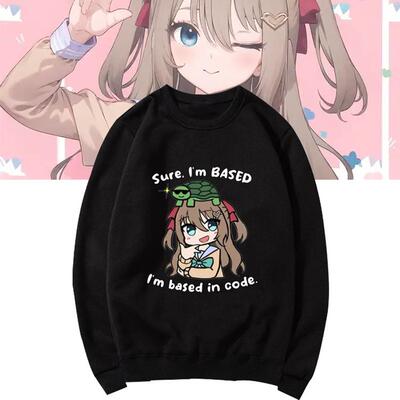 牛肉酱神经大人虚拟主播圆领卫衣