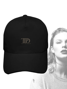 TTPD霉霉新专辑泰勒斯威夫特周边印花棒球帽男女百搭遮阳鸭舌帽子