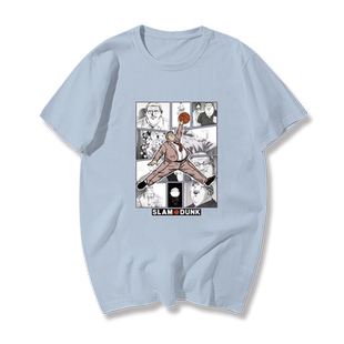 灌篮高手T恤男三井寿樱木花道流川枫湘北短袖周边联名半袖上衣服
