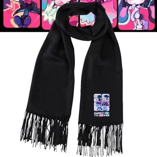 异形舞台周边alienstage ivan till秋冬印花围巾男女保暖围脖披肩