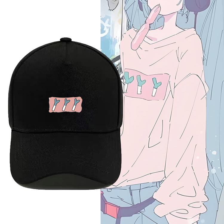 初音未来联名葱娘同款印花棒球帽