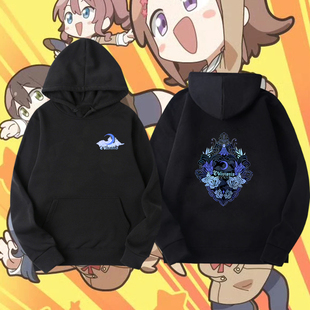 Mujica三角初华若叶睦丰川祥子印花宽松连帽卫衣 Ave BanG Dream