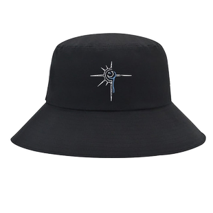 张信哲未来式2024演唱会同款日月星辰周边印花渔夫帽男女应援盆帽