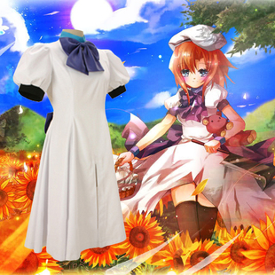 寒蝉鸣泣之时cos服 龙宫礼奈cosplay 动漫连衣裙二次元动漫服全套